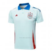 Camiseta Polo del Espana 2024-2025 Azul