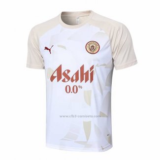 Camiseta de Entrenamiento Manchester City 2024-2025 Amarillo