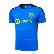 Camiseta de Entrenamiento Barcelona 2024-2025 Azul