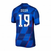 Camiseta Croacia Jugador Sosa Segunda 2024