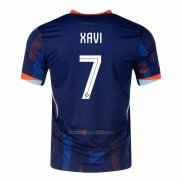 Camiseta Paises Bajos Jugador Xavi Segunda 2024-2025