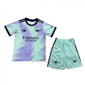 Camiseta Arsenal Tercera Nino 2024-2025