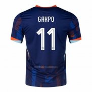 Camiseta Paises Bajos Jugador Gakpo Segunda 2024-2025