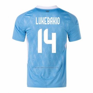 Camiseta Belgica Jugador Lukebakio Segunda 2024