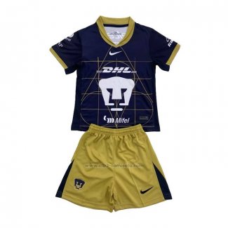 Camiseta Pumas UNAM Segunda Nino 2024-2025