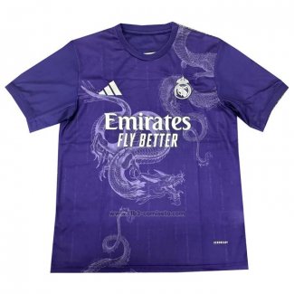 Tailandia Camiseta Real Madrid Dragon 2024-2025 Purpura