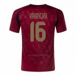 Camiseta Belgica Jugador Vranckx Primera 2024