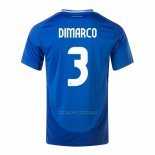 Camiseta Italia Jugador Dimarco Primera 2024-2025