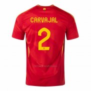 Camiseta Espana Jugador Carvajal Primera 2024