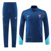 Chandal de Chaqueta del Portugal 2024-2025 Azul