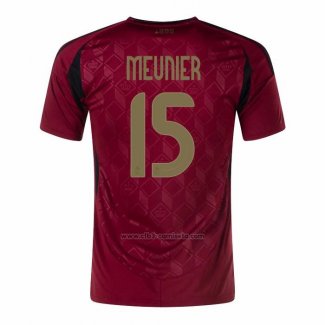 Camiseta Belgica Jugador Meunier Primera 2024