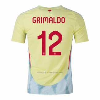 Camiseta Espana Jugador Grimaldo Segunda 2024