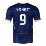 Camiseta Paises Bajos Jugador Weghorst Segunda 2024-2025