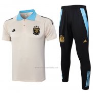 Conjunto Polo del Argentina 2024-2025 Amarillo