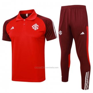 Conjunto Polo del SC Internacional 2024-2025 Rojo