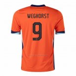 Camiseta Paises Bajos Jugador Weghorst Primera 2024-2025