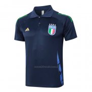 Camiseta Polo del Italia 2024-2025 Azul