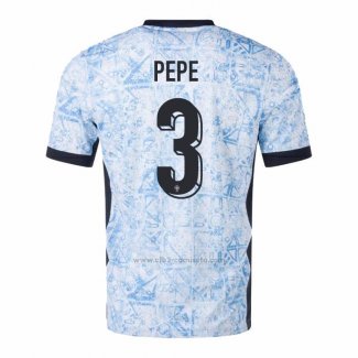 Camiseta Portugal Jugador Pepe Segunda 2024