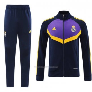 Chandal de Chaqueta del Real Madrid 2024-2025 Azul