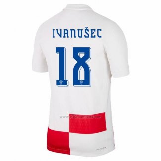 Camiseta Croacia Jugador Ivanusec Primera 2024