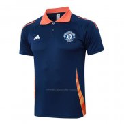 Camiseta Polo del Manchester United 2024-2025 Azul