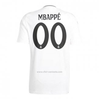 Camiseta Real Madrid Jugador Mbappe Primera 2024-2025