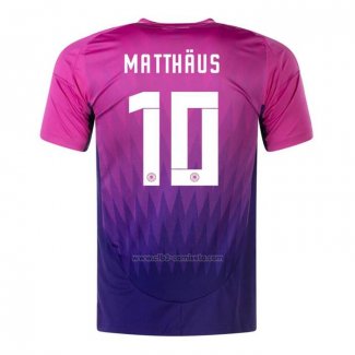 Camiseta Alemania Jugador Matthaus Segunda 2024