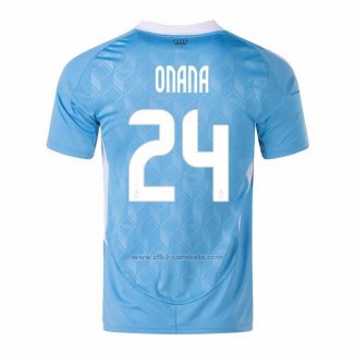 Camiseta Belgica Jugador Onana Segunda 2024