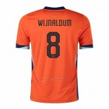 Camiseta Paises Bajos Jugador Wijnaldum Primera 2024-2025