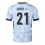 Camiseta Portugal Jugador Diogo J. Segunda 2024