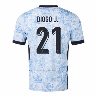 Camiseta Portugal Jugador Diogo J. Segunda 2024