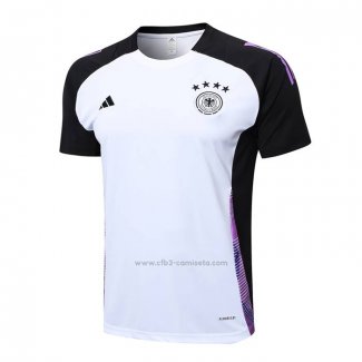 Camiseta de Entrenamiento Alemania 2024-2025 Blanco