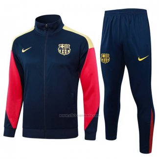 Chandal de Chaqueta del Barcelona 2024-2025 Azul