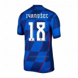 Camiseta Croacia Jugador Ivanusec Segunda 2024