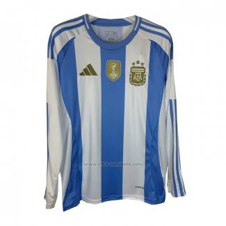 Camiseta Argentina Primera Manga Larga 2024