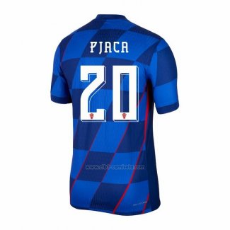 Camiseta Croacia Jugador Pjaca Segunda 2024