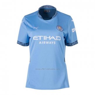 Camiseta Manchester City Primera Mujer 2024-2025