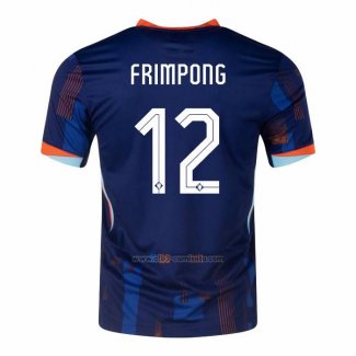 Camiseta Paises Bajos Jugador Frimpong Segunda 2024-2025