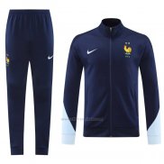 Chandal de Chaqueta del Francia 2024-2025 Azul